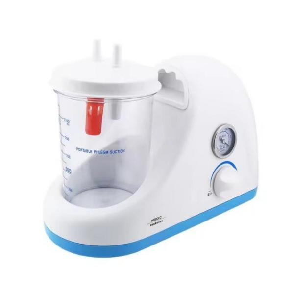 Light Weight Portable Suction Unit Machine Tabletop Strong Dental Phlegm Suction