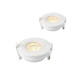 Aluminum Ra90 Bathroom Tilt Downlights Durable LED Downlights Adjustable