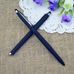 Gel pen,Promotional gel-ink pen with cap,black rubber gel-ink pen with screen