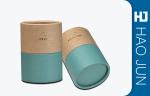 Luxury Design Cardboard Round Candle Boxes Candle Gift Tube Packaging