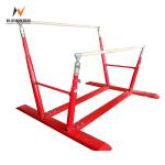 Customizable Children's Red Outdoor Uneven Bars for Active Playgrounds and Parks