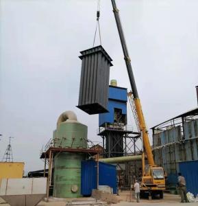 Wholesale Vertical Stainless Steel Spray Flue Gas Desulfurization Tower Simplified Maintenance from china suppliers