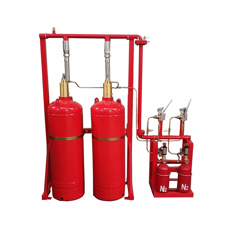 Effective FM200 Pipe Network System For Clean Agent Fire Suppression
