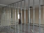 Galvanized Sheet Steel Partition Wall Metal Profile Width 72mm Standard Length