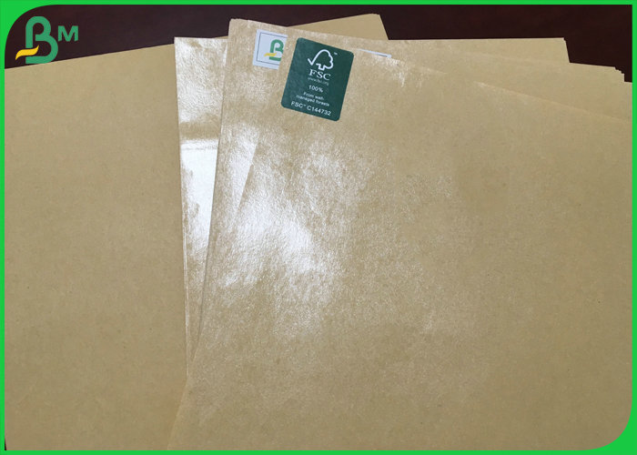 Food Grade Waterproof Jumbo PE Coated Kraft Paper 160g 7'' Width