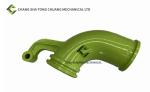 Zoomlion 4.0 Concrete Pump Truck Parts Outlet Bend Pipe 0217A Internal Arc