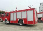 Howo 4x2 Fire Fighting Truck with 1000 Liter Dry Powder Max Speed 102km/h