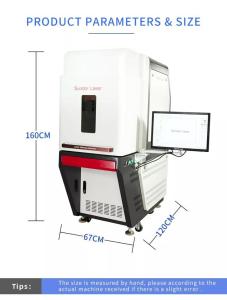 Wholesale 20W 30W 50W 100W Closed Fiber Laser Marking/Engraving/Cutting Machine from china suppliers