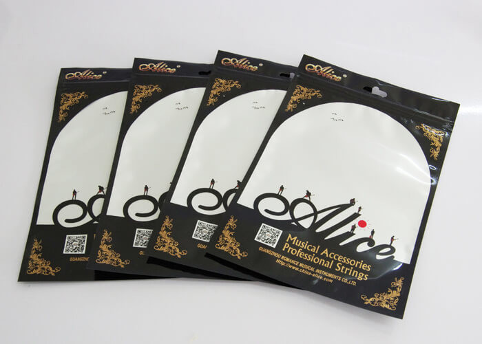 Bopp Laminated 250g Plastic Pouch Packaging / Heat Seal Food Bags