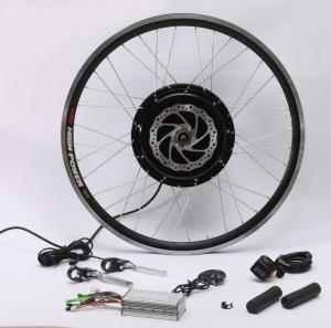 Wholesale 48v 1500w Speed 50-60 Km/H Hub Motor Kit , Electric Bike Kit With Battery Weight 11.5Kg from china suppliers