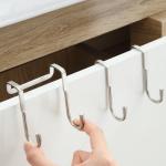 Stainless Steel Wall Mounted Hooks S Type For Clothes