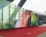 High Brightness Glass Wall Indoor Outdoor Transparent LED Display for Stage