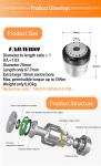 Faradyi High Torque Hollow Straight Bldc Precision Gearbox Speed Reducer