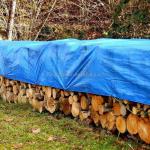 Lightweight Blue Waterproof 180gsm PE Tarpaulin for Outdoor Protection and