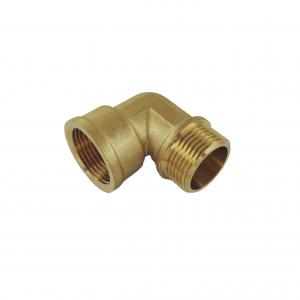 China ISO 228 90 Degrees F/M Thread Elbow Brass Pipe Fittings on sale
