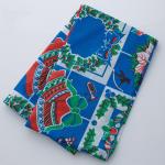 Printed Disposable Waterproof Paper Tablecloth Rectangle Table Cover 90 * 240mm