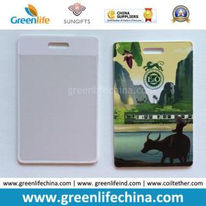 Wholesale Customed Advertismental Logo Printing Luggage Tag W/Pocket Back from china suppliers