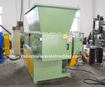 Single Shaft PE Lumps Shredder Shredding Chamber Size 600*600 Mm