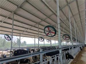 China Ss Pe Hanging Ventilation Fan VC 101 Pe 485W Cow Shed Fans on sale