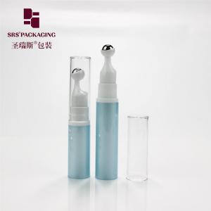 China wholesale cosmetic empty plastic 10ml 15ml airless 12ml roller bottle for cream on sale