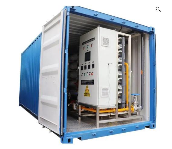 Containerized Seawater Desalination Container Moveable RO Sea Water Desalination