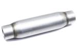 3" Inlet Outlet Aluminized Steel 4 Inch Exhaust Resonator