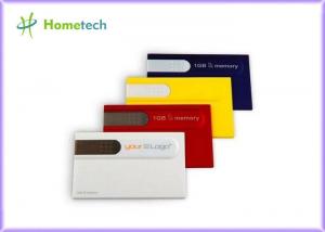 Wholesale 8GB Plastic Credit Card USB Storage Device File Transfer for School from china suppliers