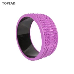 Wholesale 12 Inch 10 Inch Yoga Wheel Roller Stretch Yoga Stretching Wheel For Hips Scoliosis Sciatica from china suppliers