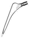 Silver Cemented Hip Stem Femoral Stem 40-66mm Prosthetic Hip Joint
