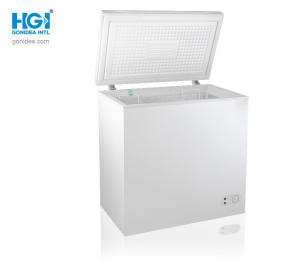 Wholesale HGI Single Glass Door Deep Freezer 162 Liter CB Digital Display Screen from china suppliers