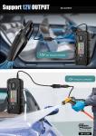 Green Keeper 3000A Type-C PD65W Car Emergency Battery for Extreme Temperature