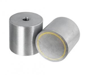 China Small Hole Ndfeb Permanent Magnets , N42 N52 Cylinder Magnet on sale