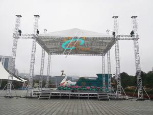 Wholesale 14M Safety Span 6082 Aluminum Stage Truss For Hanging Displays from china suppliers