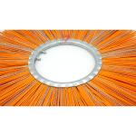 PP Steel Mixed Disc Wafer Road Sweeper Brush Wear Resistance For CAT