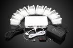 COMER Hot Sales 8 USB Ports For Samsung Moblie phone Security display holder