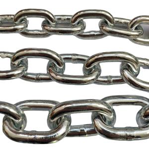Wholesale Load Lifting Galvanized Chain 3MM 4MM 5MM 6MM 8MM 10MM 12MM Smooth Welding DIN5685A Short Link Chain from china suppliers