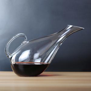 Wholesale 2000 Ml Slanted Glass Wine Decanter from china suppliers