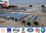 33kv - 400kv Utility Power Poles Galvanized Octagonal Steel
