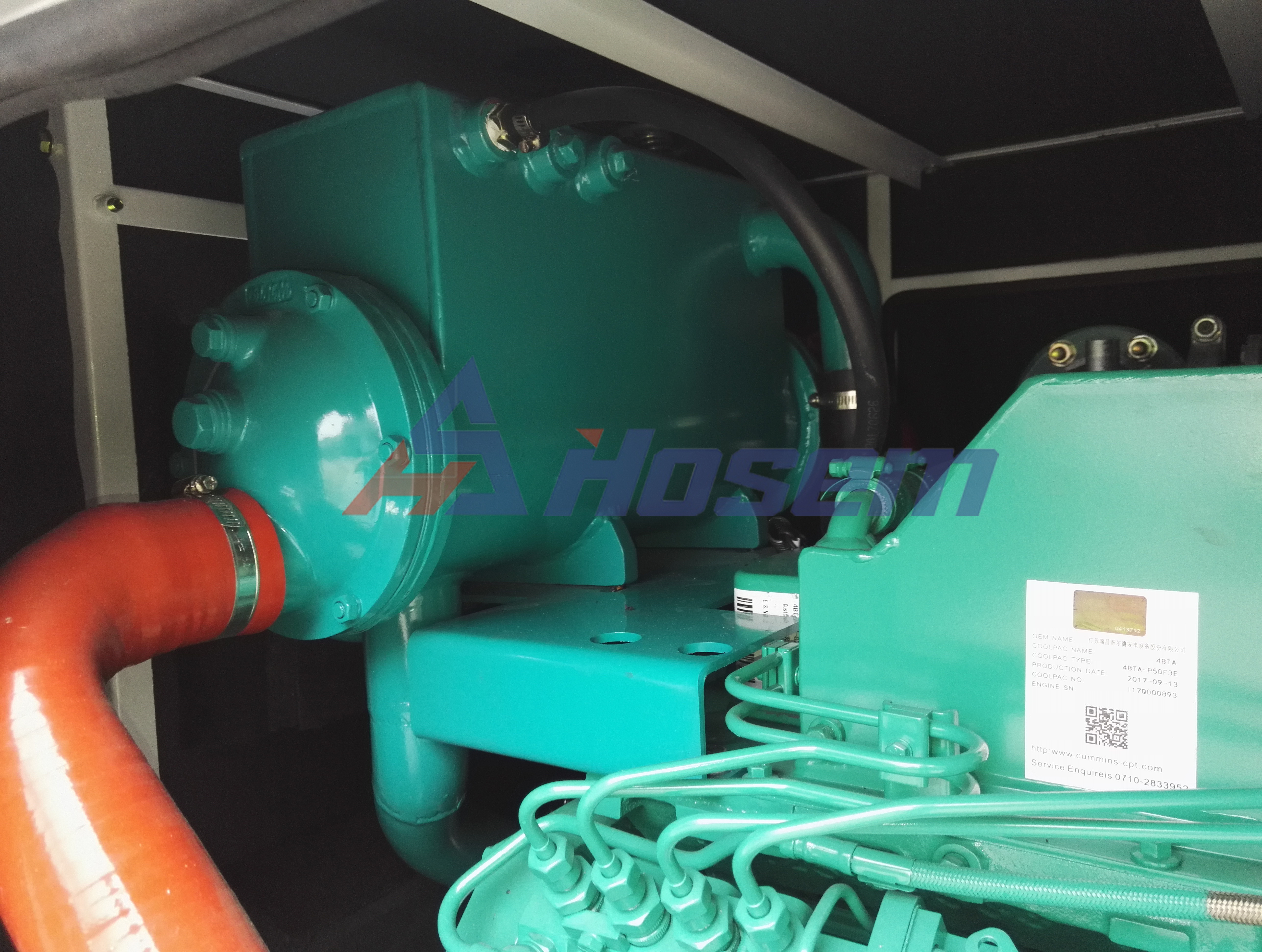 Cummins Marine Generator , Marine Generators , Silent Marine Generator 60kW , Sea Water Pump , 