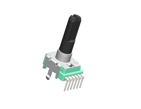 Low Price Rotary Potentiometer Plastic Through Hole/DIP Mount 300Ω-3MΩ