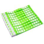 Paper Armbands For Events , Tyvek Wristbands Wholesale For Community Festivals