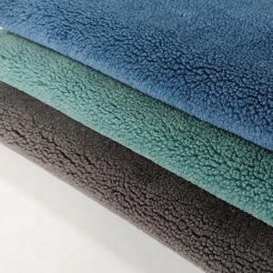 Wholesale Soft Printed Sherpa Fleece Fabric 150D Comfortable 300 Gsm from china suppliers
