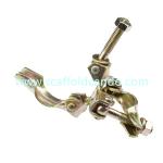 90° British scaffold pressed fixed coupler clamp for pipes Q235, electro