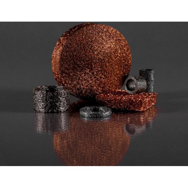 99% Filter Knitted Stainless Steel Mesh 25-400mm Sample Avaliable