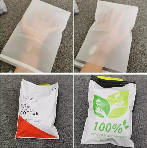 Custom Biodegradable Courier Bags Shipping Compostable Mailer Eco Mailing Bag