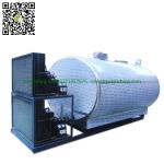 Stainless steel Milk Cooling Tank Body For Lorry Trucks 8CBM- 25CBM