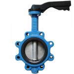 Good quality ansi din jis CI DI WCB SS Lugged type butterfly valve price