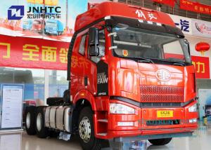 Wholesale Faw J6P Euro 2 350hp 10 Wheels 6x4 Tractor Truck With Double Bunkers from china suppliers