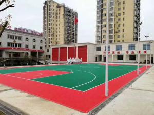 Wholesale 350g/pc PP Interlocking Floor Outdoor Basketball Court from china suppliers