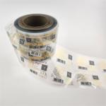 Transparent Brandy Label Waterproof 3D Custom Wine Bottle Labels